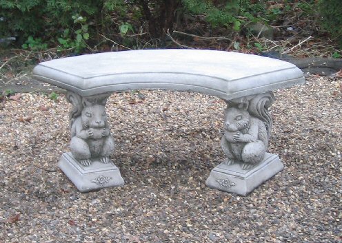 KBE3 Curved Squirrel bench
